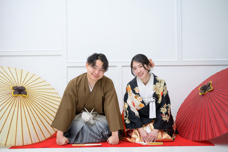 定番の正座ショット