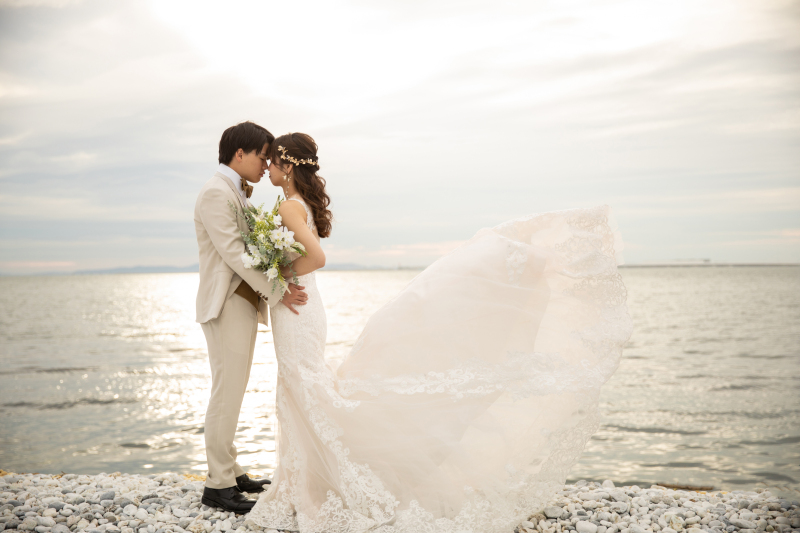 日が暮れてきて