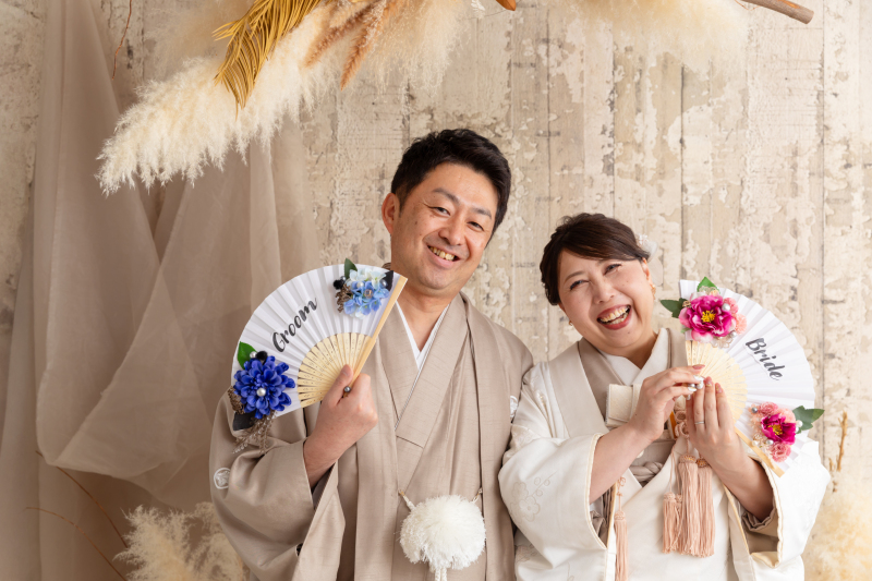 お持ち込みの小物でお写真のかわいさUP