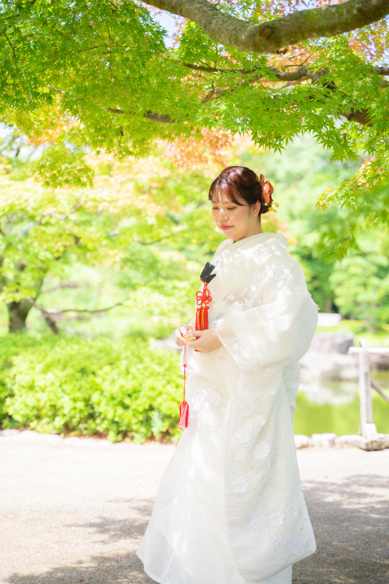新婦様のソロショット