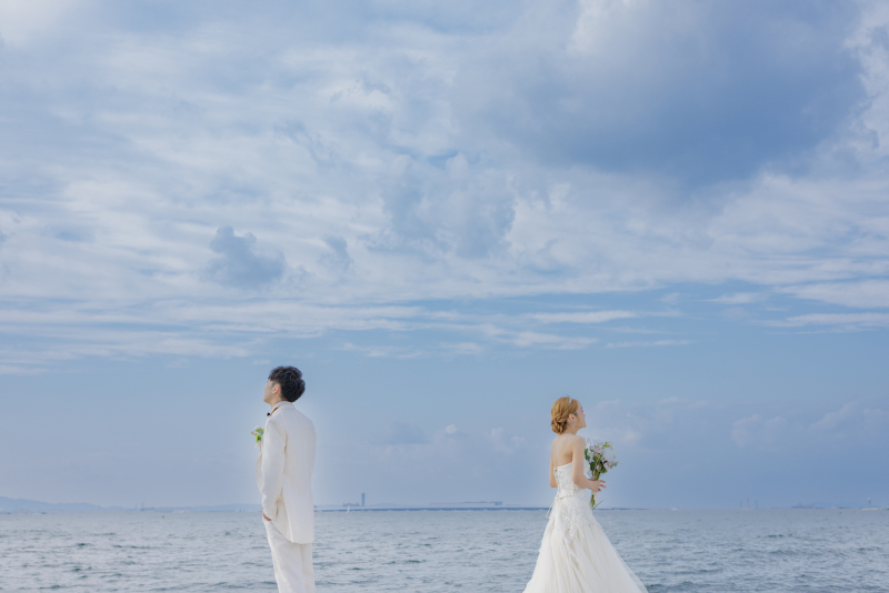 マーブルビーチで叶えるフォトウェディング