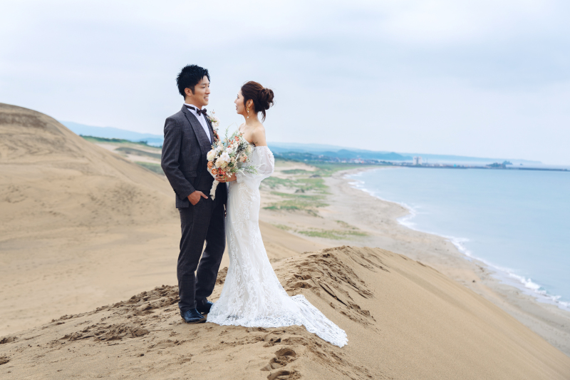 日本最大級の砂丘でお撮影スタート