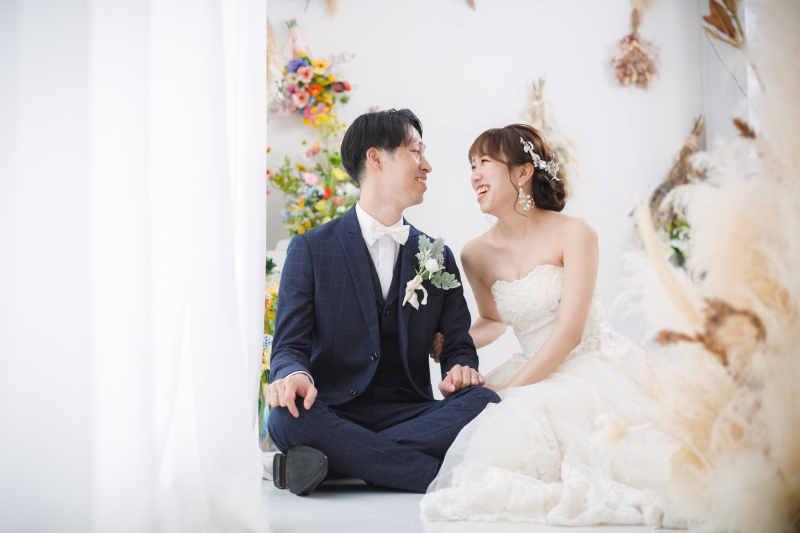 お二人のお写真も