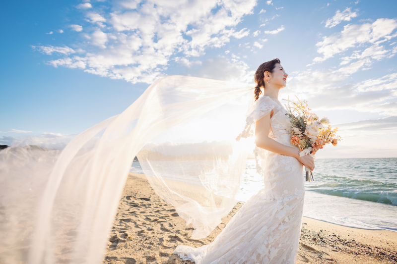 新婦様のソロショット