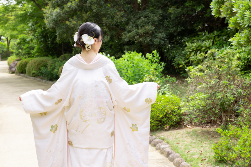 新婦様のソロショット