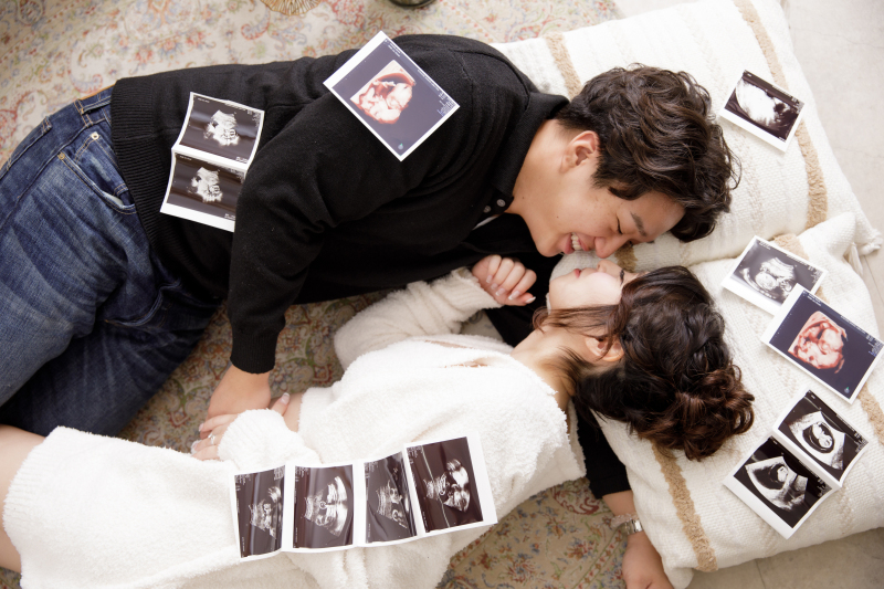 寝転びショット