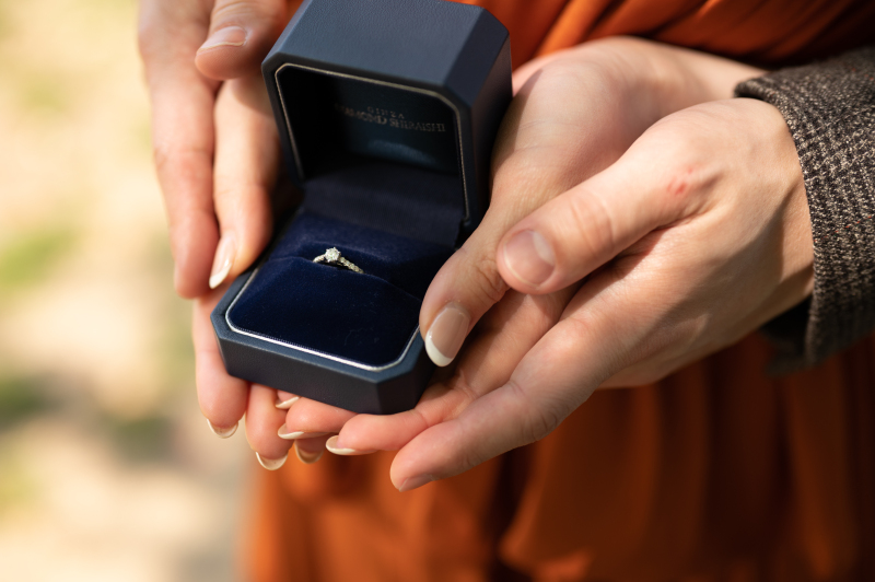 お手元ショットも