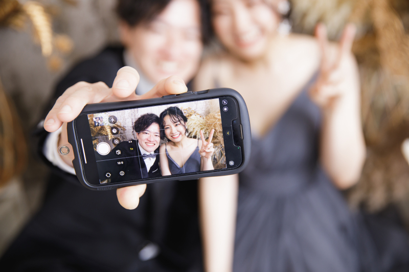 ご自身のスマホを使った1枚