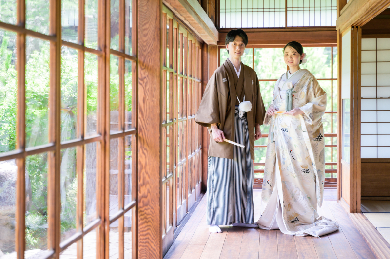 茶室でも撮影できる！