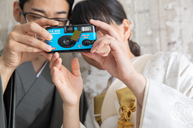 仲の良さが伝わる前撮り