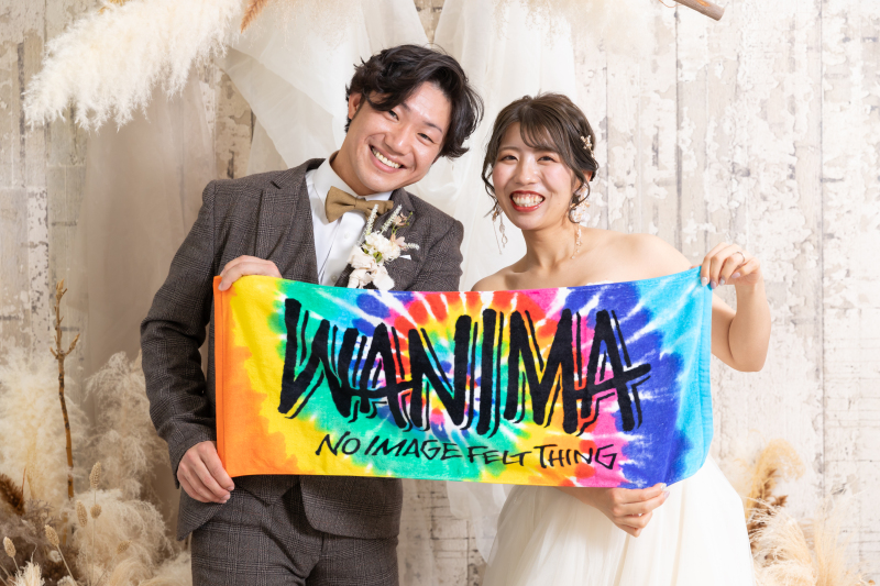 共通の趣味でお２人らしいお写真を