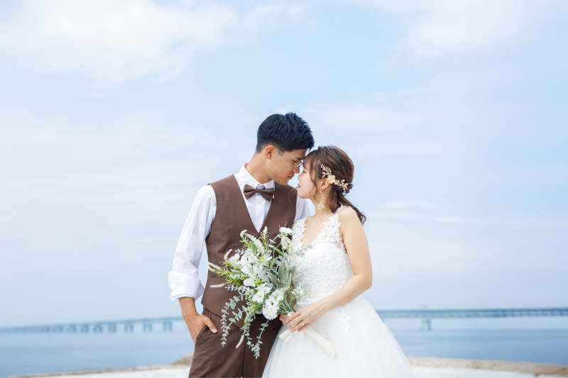 ビーチで叶える上質なフォトウェディング♡