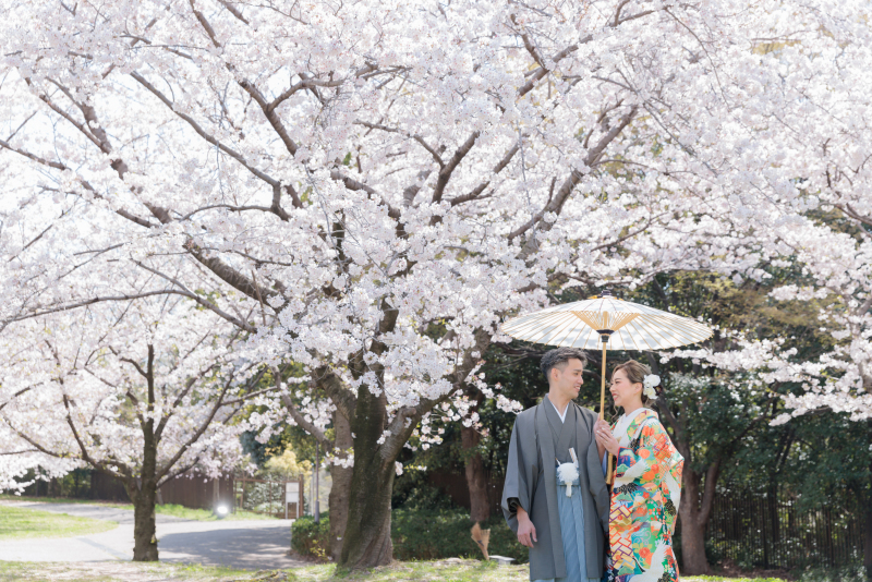 【3着ロケーションプラン】春限定！桜で前撮り♡