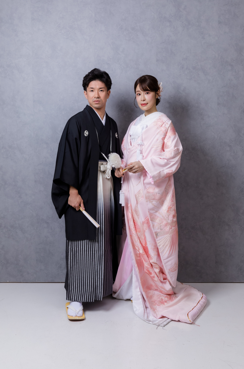 美しい立ち姿を残す定番の全身ショット