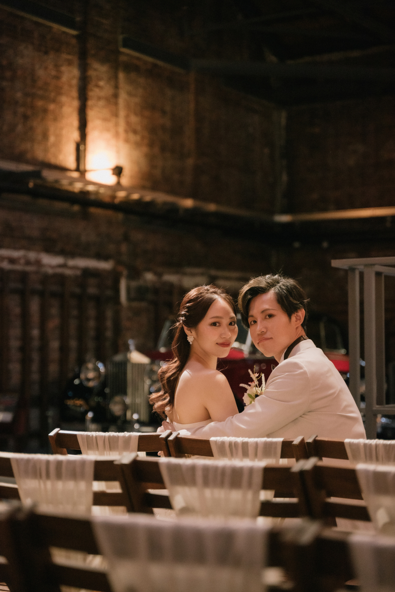 可愛い振り向きショット