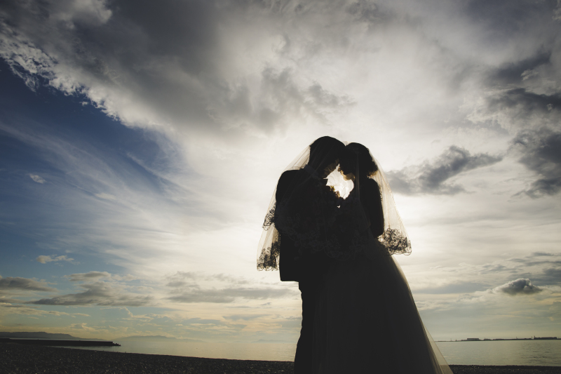 開放的なビーチで行うスタジオロケーション撮影♪