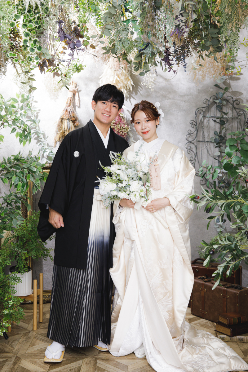 洋装とは違う雰囲気で!