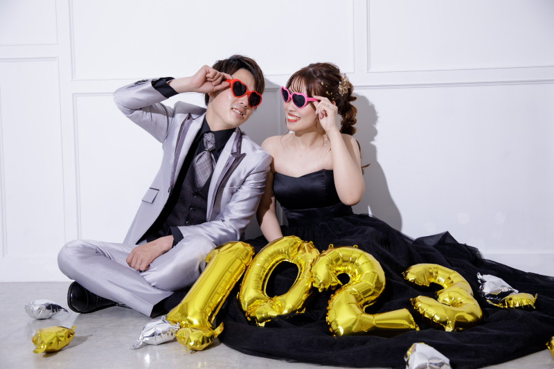 最後はお茶目に