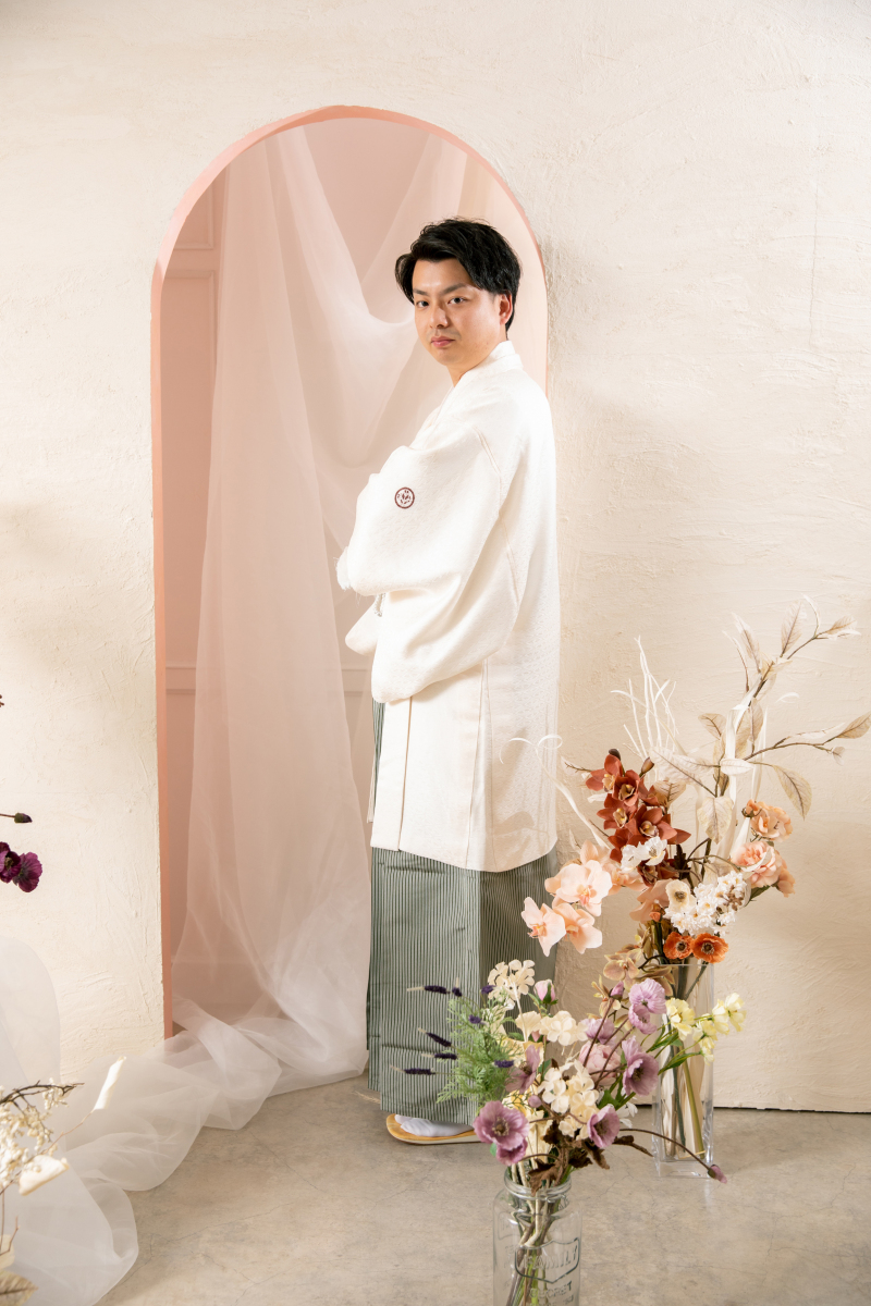 新郎様のソロショット