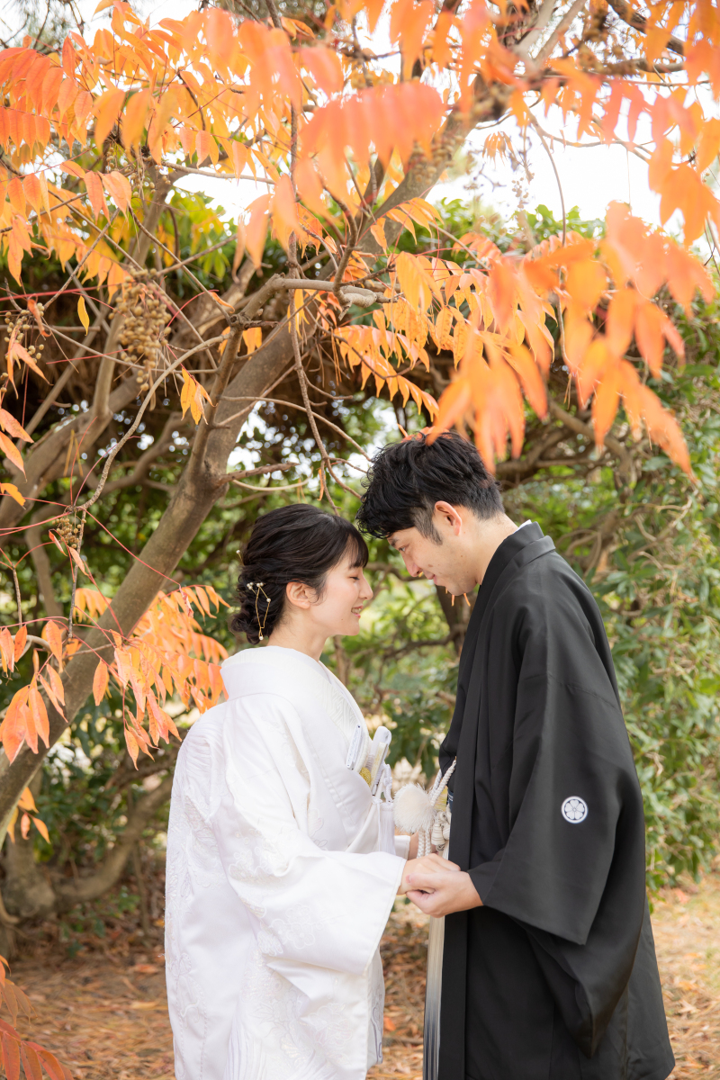 そっと寄り添い合って