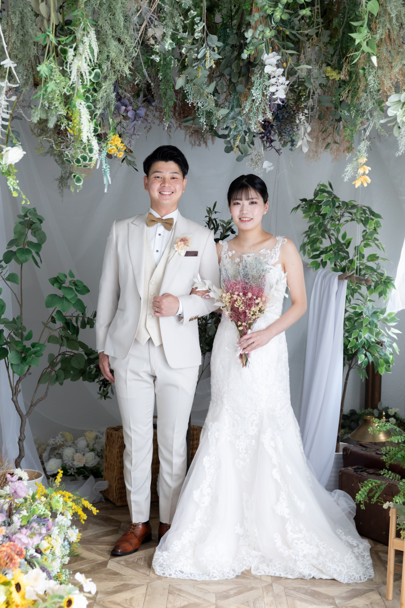 ウェディングドレスにチェンジ♪