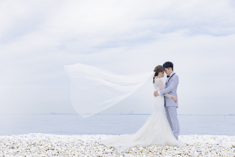 開放的なビーチで行うスタジオロケーション撮影♪