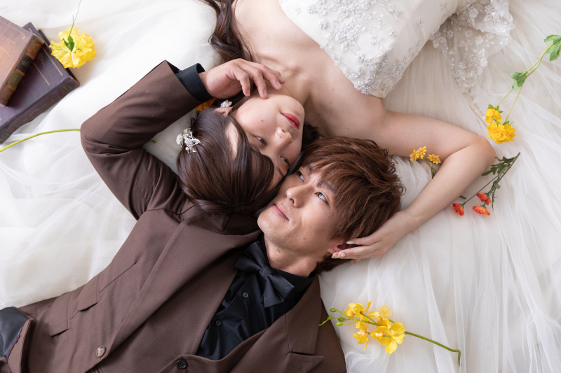 寝転びショット