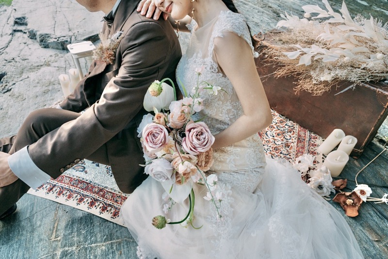 ハイセンスな小物も。小物のコーディネートもご用意