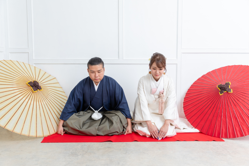 お正座ショット