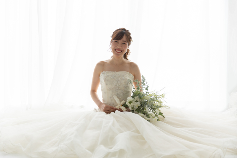 花嫁様ソロショット