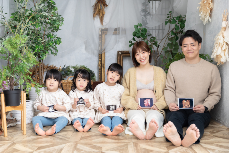 みんなで背の順に並んで♪