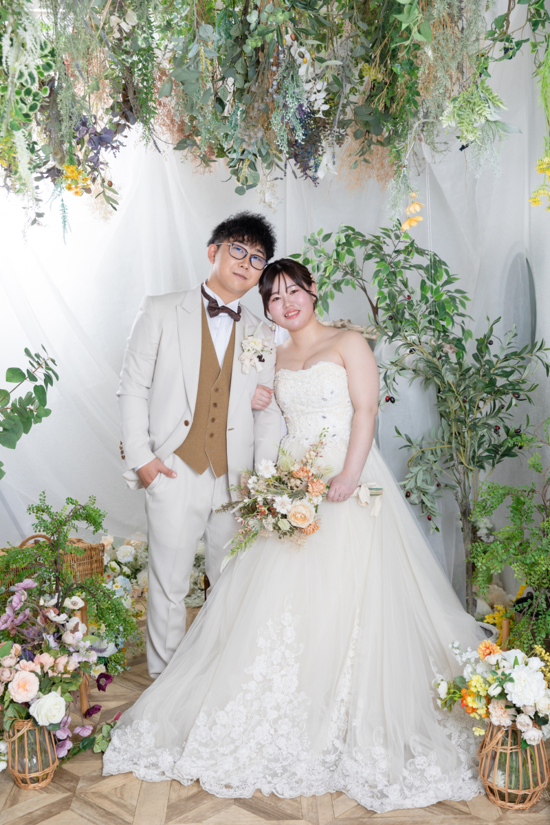 お2人らしさを大切に、ナチュラルフォト