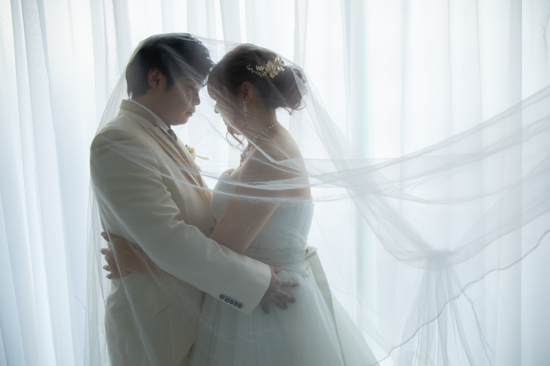 厳かな雰囲気でも。