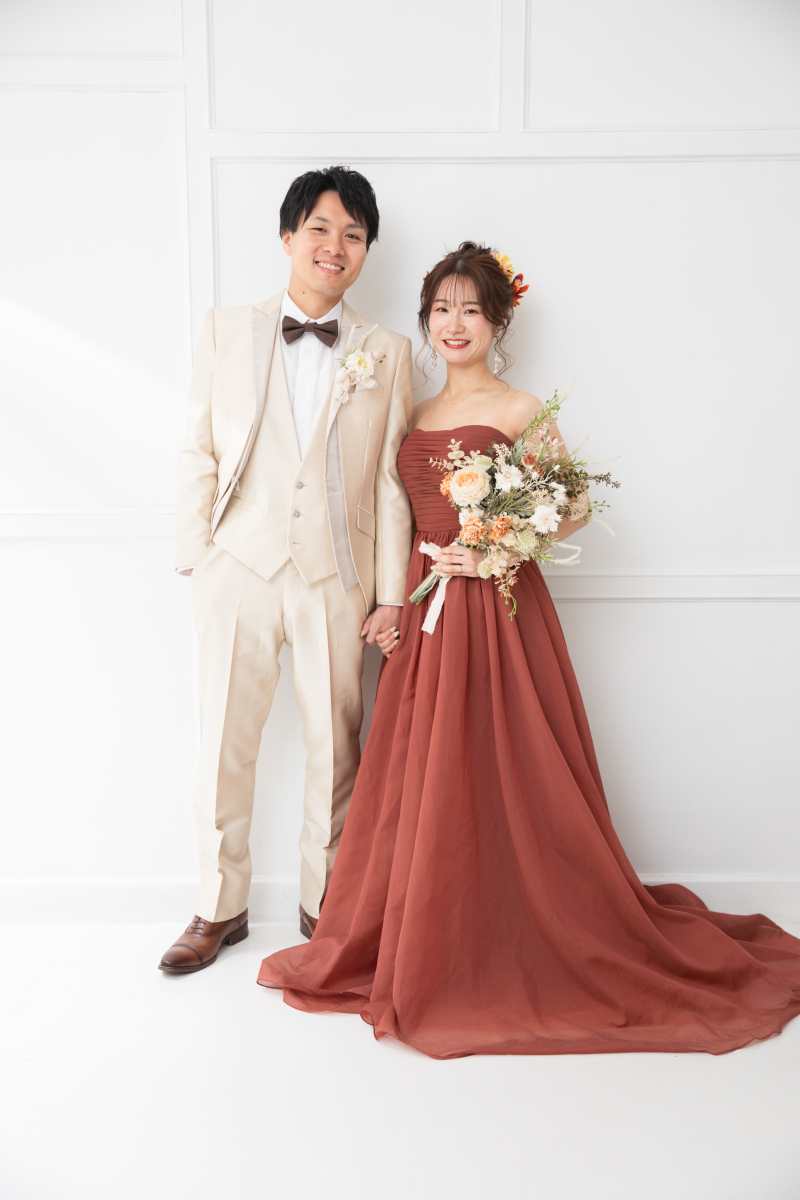 カラードレスにチェンジ♪