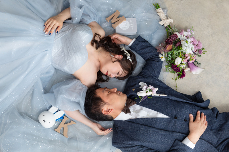 寝転びショット