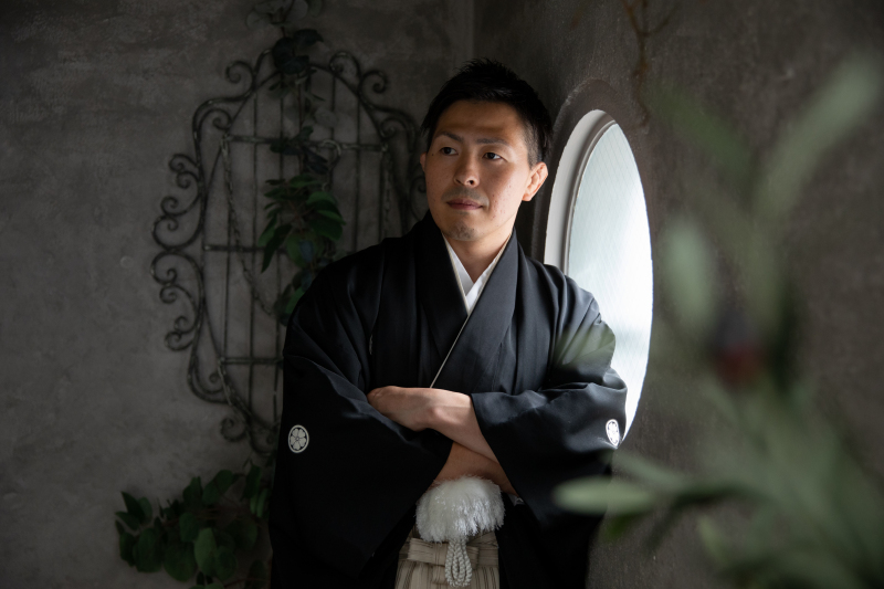 新郎様のソロショット