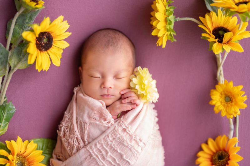 夏生まれベビー♡