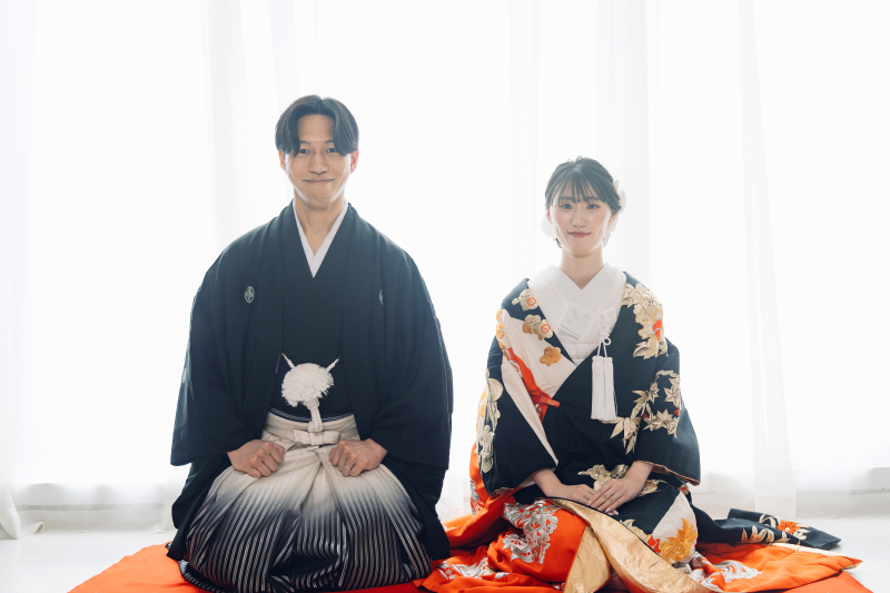 定番の正座ショット