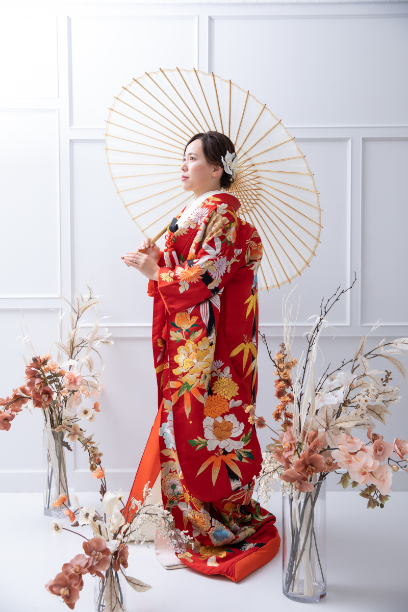 新婦様のソロショット