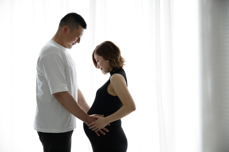 自然光の入る背景