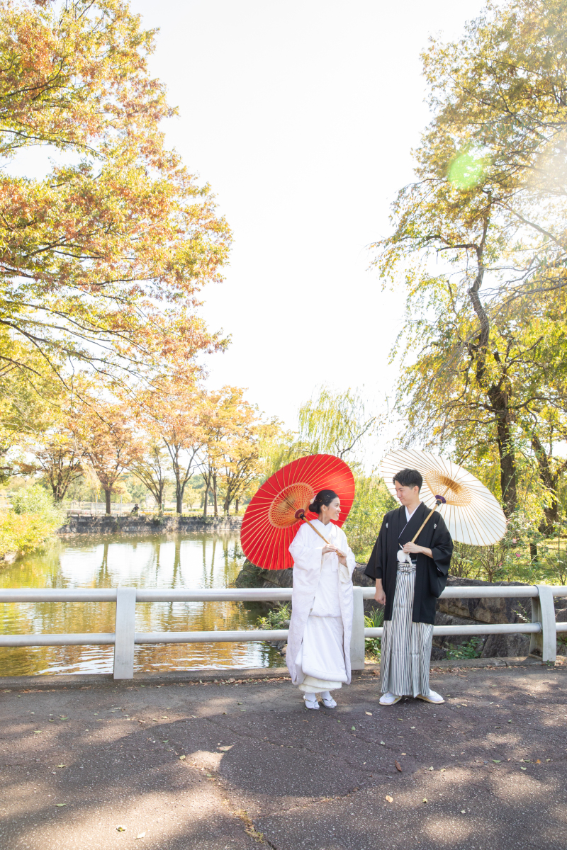 広大な敷地でリラックス