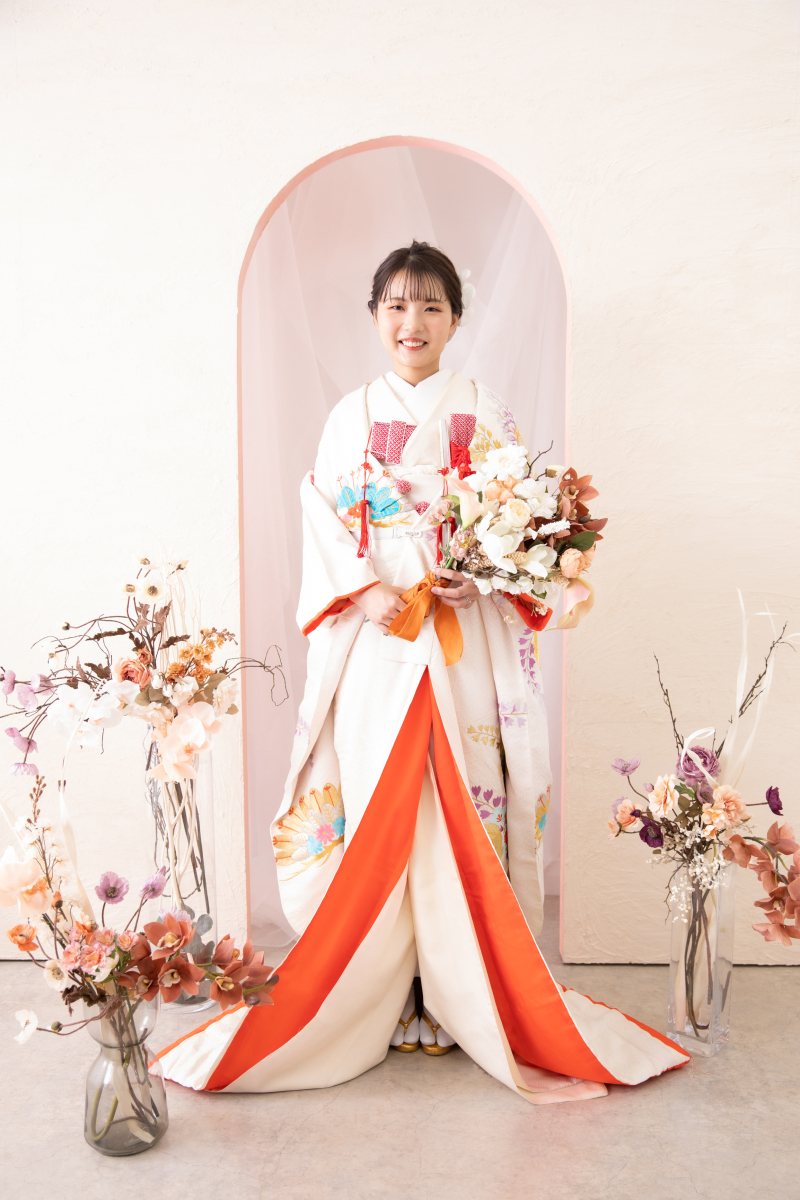 新婦様のソロショット