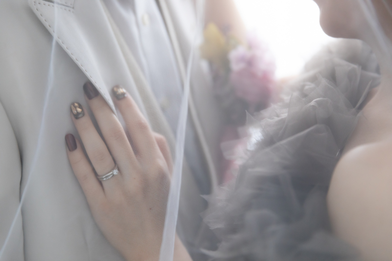 撮影に合わせたネイルをパシャリ