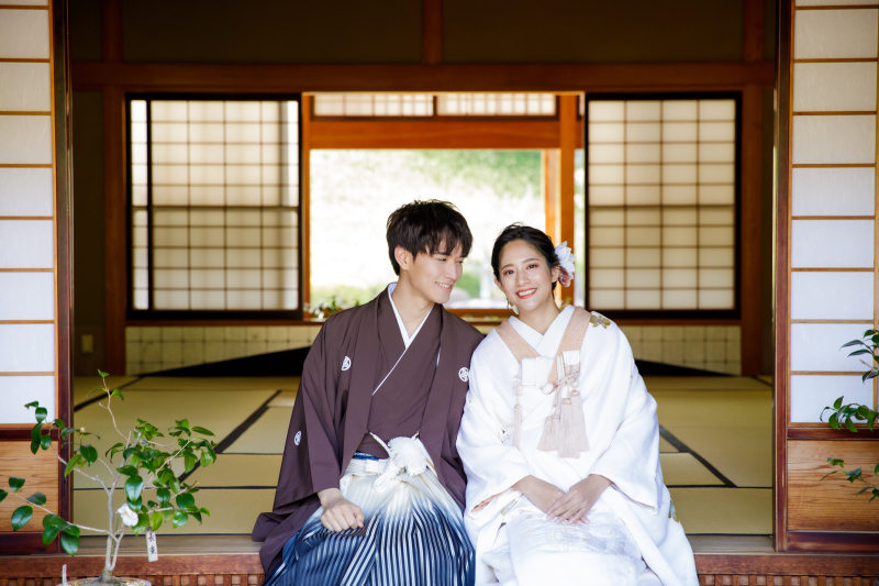 studio TO-WA_庭園で撮影できる