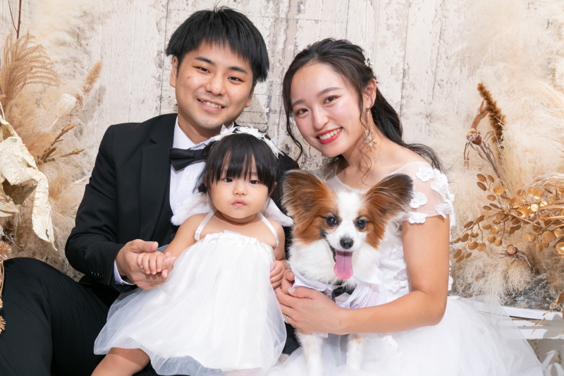studio TO-WA_ペットと一緒に撮影できる