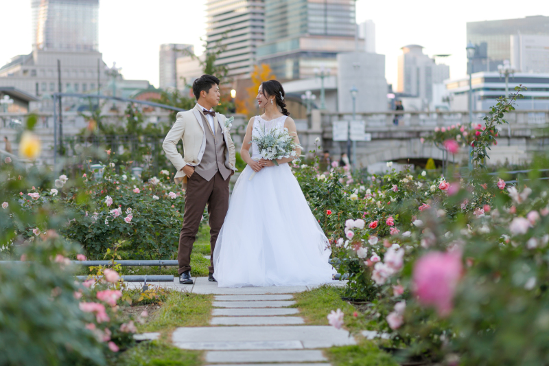 studio TO-WA_ガーデンで撮影できる