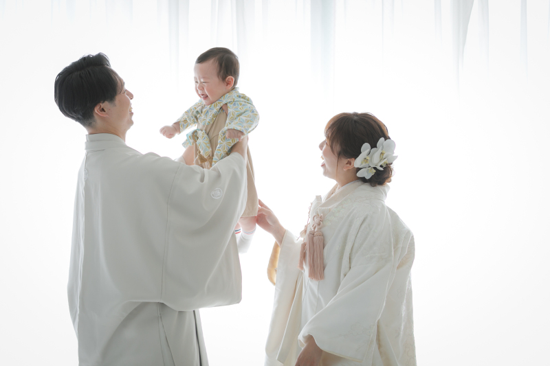 お子様との撮影も追加料金なし!