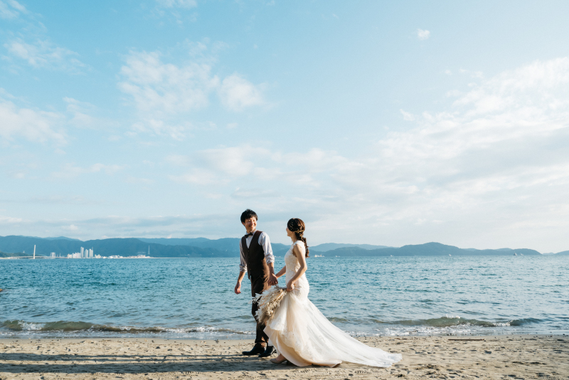 studio TO-WA_海で撮影できる