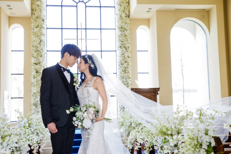 チャペルを貸切！お二人でロマンティックなフォトを