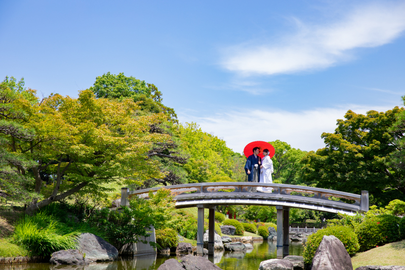 studio TO-WA_庭園で撮影できる